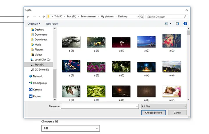 Hình Ảnh Cho Cách Thay Đổi Hình Nền Trên Máy Tính Laptop: