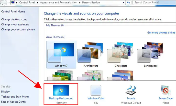 Hình Ảnh Cho Cách Thay Đổi Hình Nền Trên Máy Tính Laptop: