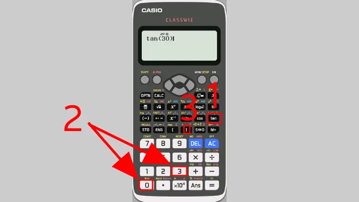 Sử Dụng Công Thức Cot A = Tan (90°- A)
