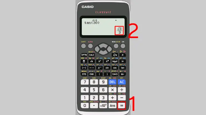 Sử Dụng Công Thức Cot A = Tan (90°- A)