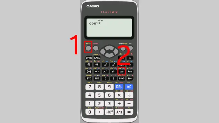 Cách Bấm Máy Tính Tính Cos