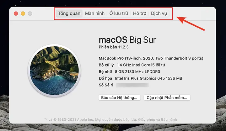 Cách Kiểm Tra, Xem Cấu Hình Macbook Cách Kiểm Tra, Xem Cấu Hình Macbook