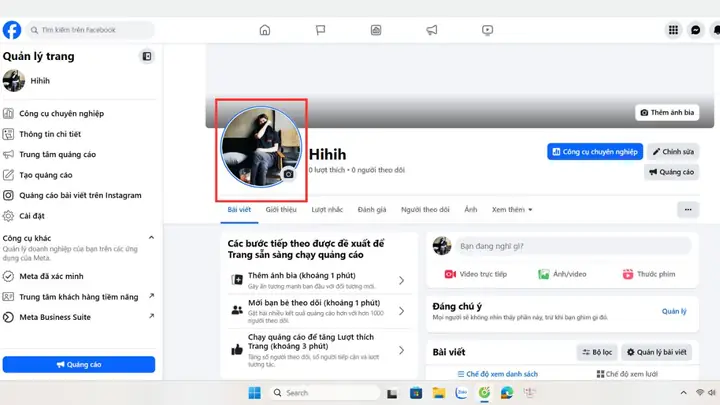 Cách Xóa Ảnh Đại Diện Facebook Trên Fanpage Cách Xóa Ảnh Đại Diện Facebook Trên Fanpage