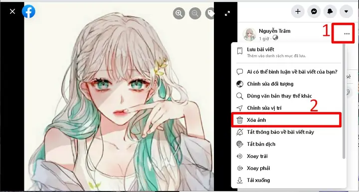 Cách Xóa Ảnh Đại Diện (avatar) Facebook Trên Máy Tính Cách Xóa Ảnh Đại Diện (avatar) Facebook Trên Máy Tính