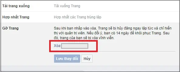1cách Xóa Fanpage Trên Facebook Bằng Máy Tính 1cách Xóa Fanpage Trên Facebook Bằng Máy Tính