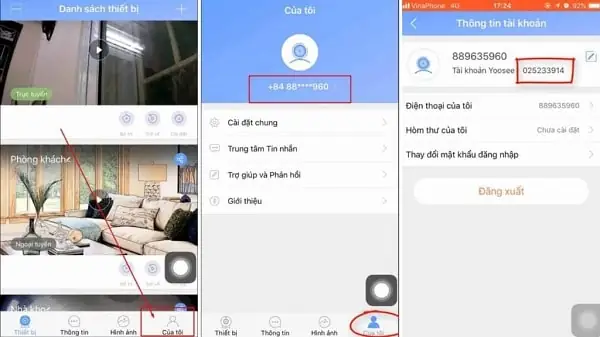 Cách 3: Cách Cài Đặt Camera Yoosee Trên Máy Tính Bằng Email/id User Login