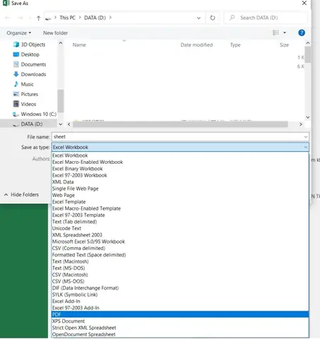 Chuyển Sang Pdf Trực Tiếp Trên Microsoft Excel