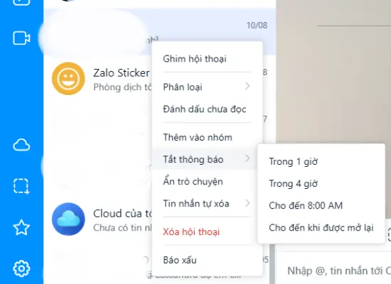 Kích Hoạt Tính Năng Thông Báo Tin Nhắn Trên Máy Tính