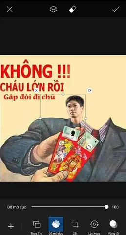 Ghép Mặt Vào Ảnh Nền Tết