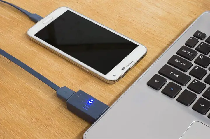 Bước 1: Kết Nối Điện Thoại Với Máy Tính