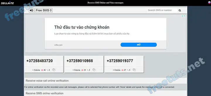 Tạo Số Điện Thoại Ảo Với Sms Sellaite