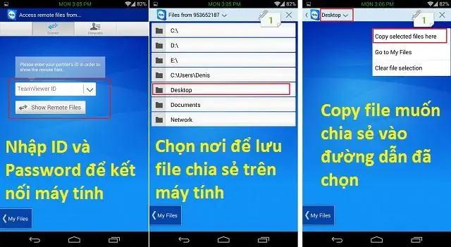 Chia Sẻ File Từ Thiết Bị Di Động Android Qua Máy Tính