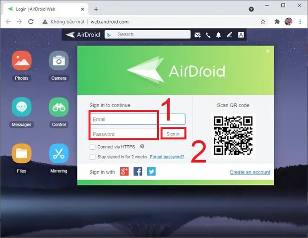 Bước 3:truy Cập Trình Duyệt Web Trên Máy Tính