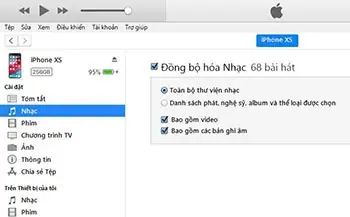 Đồng Bộ Itunes Với Iphones