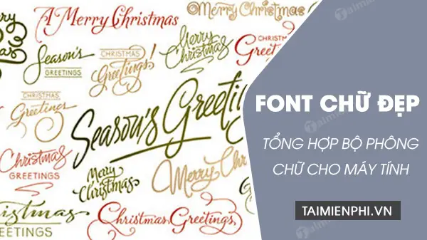Giới Thiệu Về 46 Font Chữ Đẹp