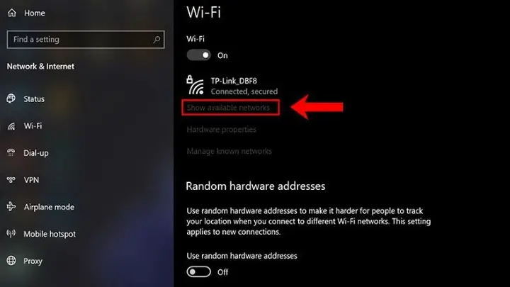 Kết Nối Wifi Qua Phần Settings Pc Kết Nối Wifi Qua Phần Settings Pc