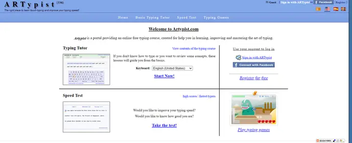 Artypist - Ứng Dụng Kiểm Tra Tốc Độ Đánh Máy Nhanh Chóng