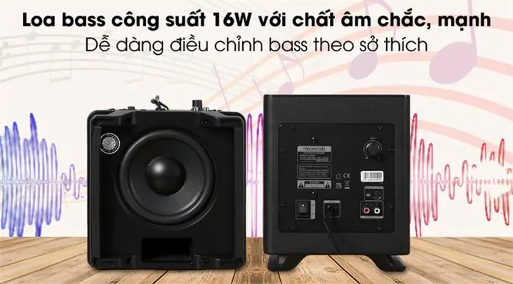 Giới Thiệu:loa Máy Tính Bluetooth Microlab M600bt/2.1 (màu Đen)