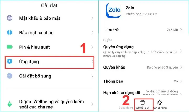 Gỡ Và Cài Đặt Lại Phần Mềm Zalo Nếu Bị Lỗi Không Kết Nối Được