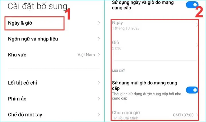 Cài Lại Cài Đặt Ngày, Giờ Khi Zalo Bị Lỗi Không Kết Nối Được