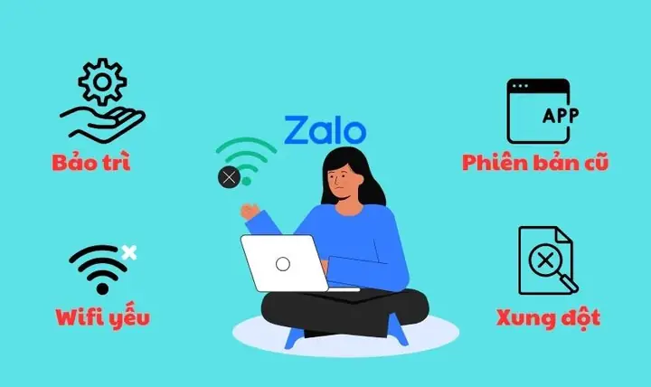 Nguyên Nhân Zalo Bị Lỗi Không Kết Nối Được Mạng