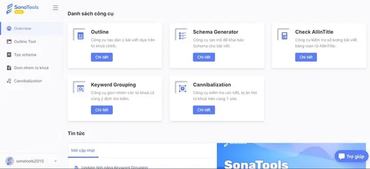 Sonatools - Tool Seo Hỗ Trợ Toàn Diện Sonatools - Tool Seo Hỗ Trợ Toàn Diện