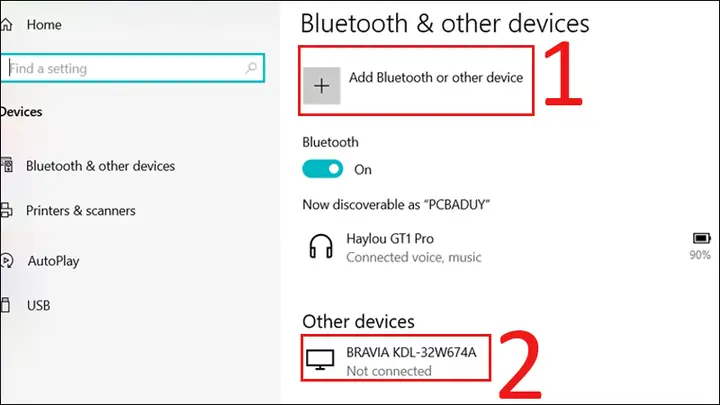 Đối Với Laptop Windows 10