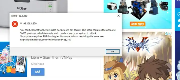 Hiểu Rõ Nguyên Nhân: Tại Sao Máy Tính Không Vào Được File Share Từ Máy Photocopy Toshiba?