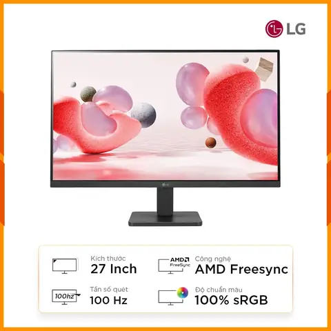 [new 100%] Màn Hình 27 Inch Viewsonic Va2708-2k-mhd (2k/100hz/1ms/loa)
