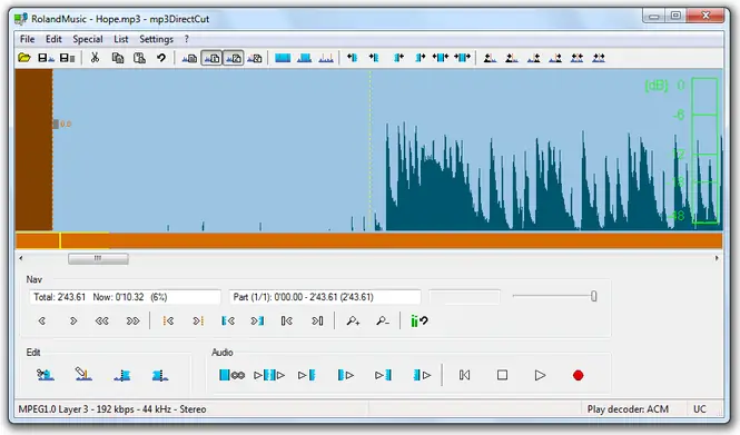 Phần Mềm Mp3directcut