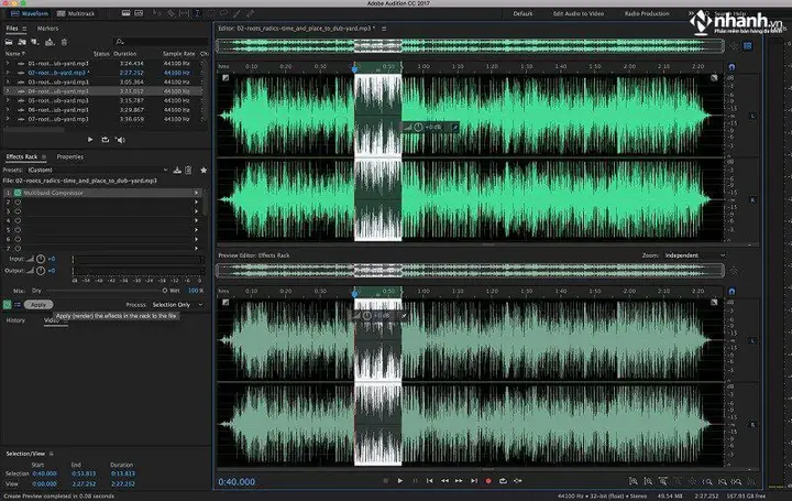Phần Mềm Thu Âm Số 1 Hiện Nay Adobe Audition