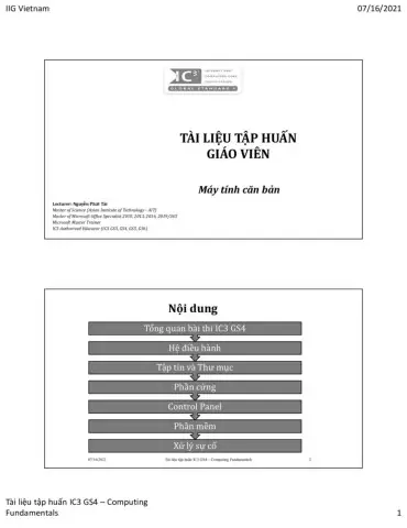 Sách Ic3 Máy Tính Căn Bản: Toàn Tập Kiến Thức & Lộ Trình Học Sách Ic3 Máy Tính Căn Bản: Toàn Tập Kiến Thức & Lộ Trình Học