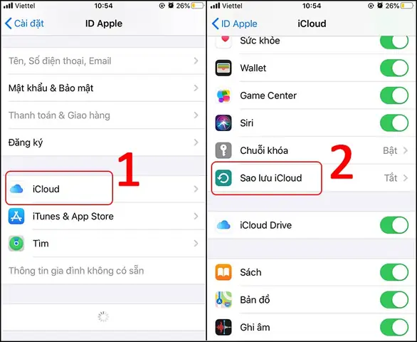 Cách Backup Dữ Liệu Iphone Bằng Bản Sao Lưu