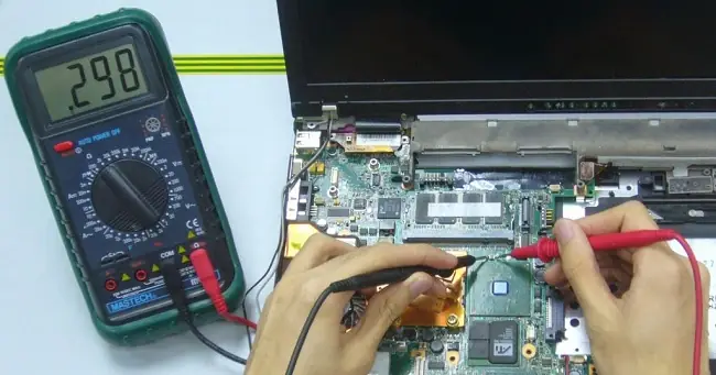 Main Của Laptop Bị Mất Nguồn.