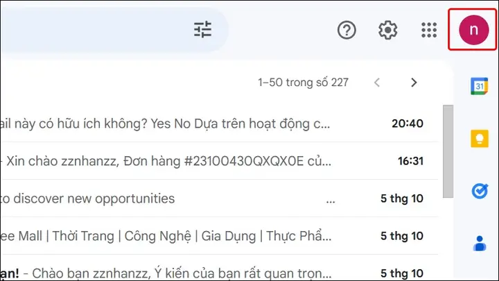 Cách Đăng Xuất Gmail Trên Máy Tính