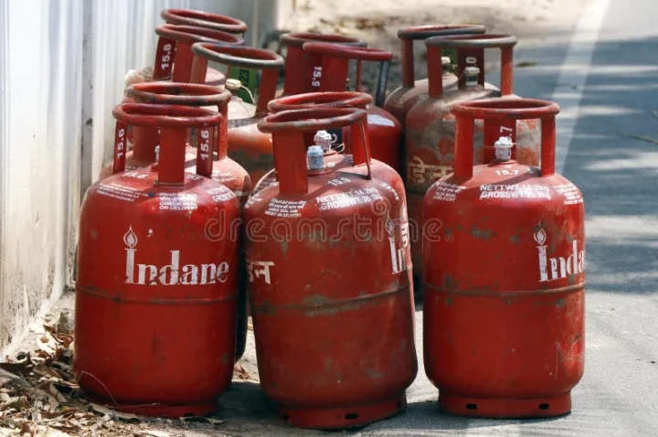 Bình gas gia đình đang sử dụng