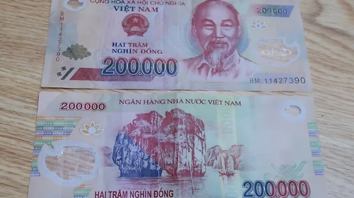Cận cảnh hình ảnh trên tờ 200.000 đồng