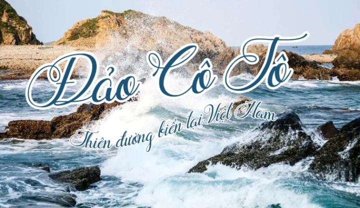 Cảnh quan hoang sơ trên đảo Cô Tô Con