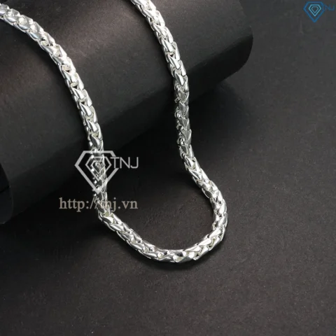 Dây chuyền bạc nam cá tính