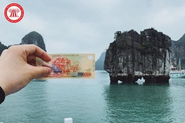 Hình ảnh Hòn Non Nước trên tờ 200.000 đồng