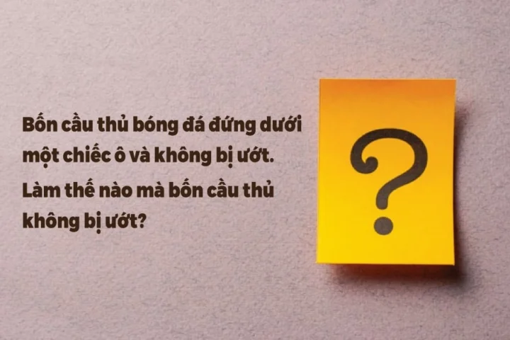 Hình ảnh minh họa câu đố mẹo