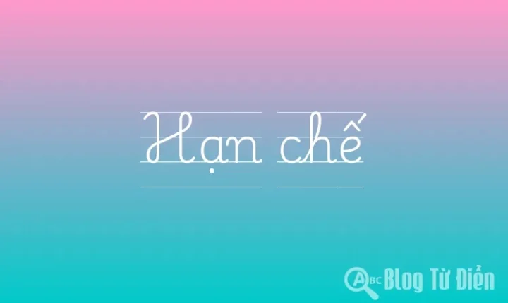 Hạn chế là gì? Khám phá ý nghĩa và cách vượt qua giới hạn Hình ảnh minh họa về hạn chế