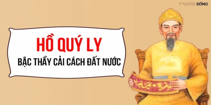 Hình ảnh minh họa về người sáng lập Nhà Hồ