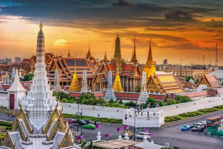 Khu mua sắm sầm uất tại Bangkok