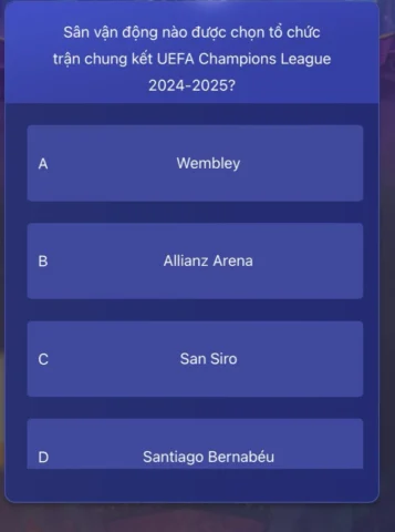 Sân vận động nào được chọn tổ chức trận chung kết UEFA Champions League 2024-2025? Kiến trúc độc đáo của Allianz Arena