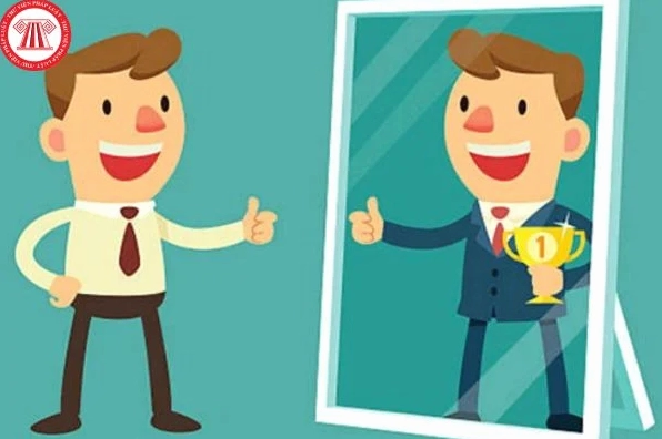 Người đang suy ngẫm về bản thân