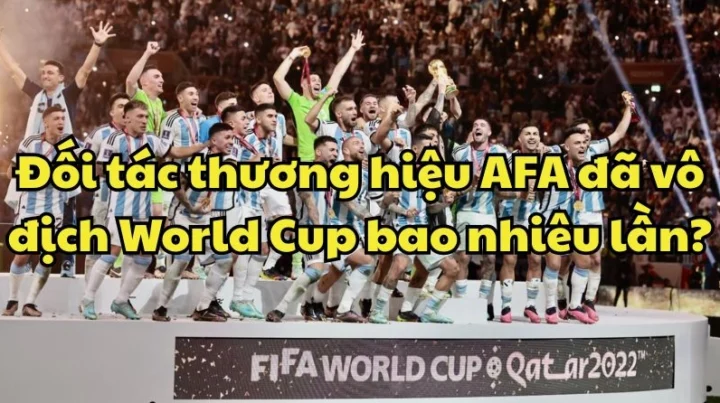 Đối tác thương hiệu AFA đã vô địch Copa America bao nhiêu lần?