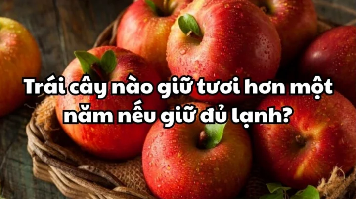 Rau củ quả tươi trong tủ lạnh