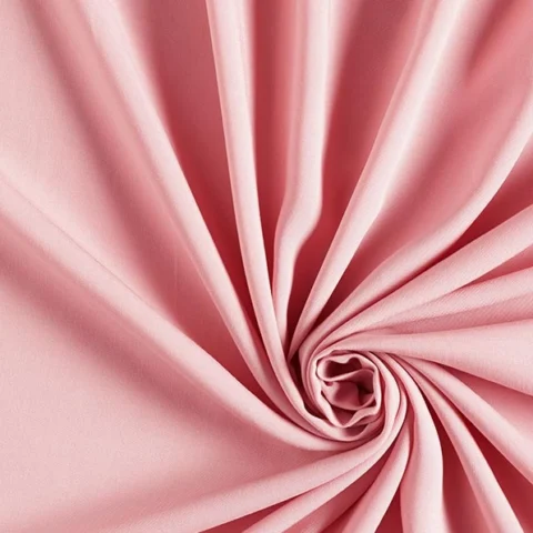 Vải Viscose màu hồng phấn