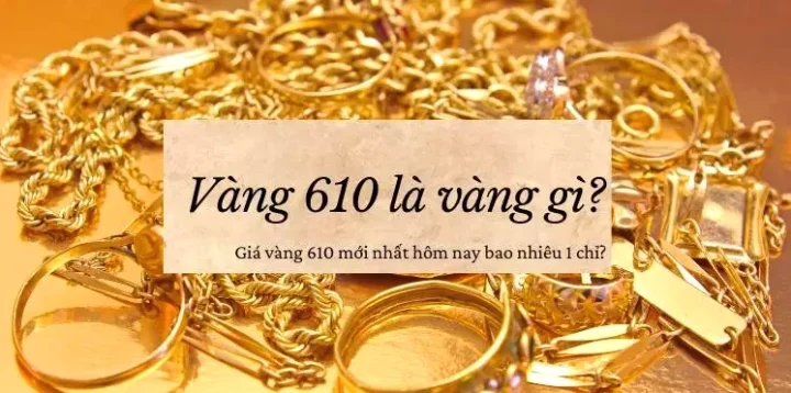 Vàng 610 Hôm Nay: Giá Cập Nhật Mới Nhất & Phân Tích Xu Hướng 2026 Biểu đồ giá vàng 610 hôm nay